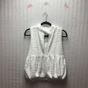 Wonder Nation- Girls faux fur vest